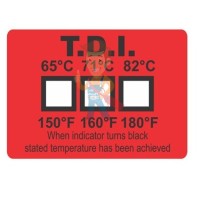 Термоиндикаторная краска Hallcrest MC - Термоиндикатор для посудомоечных машин Hallcrest TDI Single
