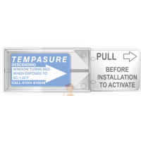 Наклейка-термометр для холодильников Hallcrest Fridge - Термоиндикатор Hallcrest Tempasure