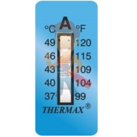 Наклейка-термометр для комнат и помещений Hallcrest Room - Термополоска самоклеющаяся Thermax 5