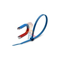 Стяжки нейлоновые КСС 8x400 (ч) (100шт) - Стяжки кабельные КСС "Magnetic" 5х200 (син) (100 шт)