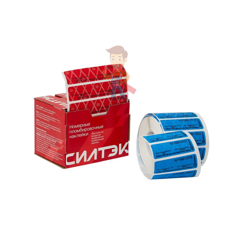 Пломба наклейка Силлейбл (СКР1) - фото 2