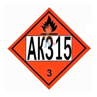Знак опасности АК 509 - Знак опасности АК 315