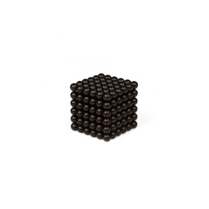 Forceberg Cube - куб из магнитных шариков 7 мм, черный, 216 элементов