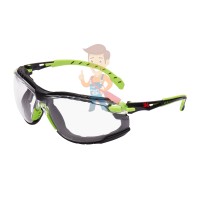 Открытые защитные очки, серые, с покрытием против царапин - Очки открытые защитные из поликарбоната, прозрачные, с усиленным покрытием Scotchgard™