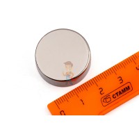 Неодимовый магнит прямоугольник 35х12х6 мм - Неодимовый магнит диск 25х10 мм