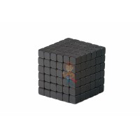 Forceberg Cube - куб из магнитных шариков 6 мм, цветной, 216 элементов - Forceberg TetraCube - куб из магнитных кубиков 5 мм, черный, 216 элементов 
