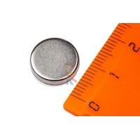Неодимовый магнит прямоугольник 25х25х3 мм, N35 - Неодимовый магнит диск 13х3 мм