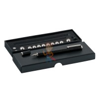 Магниты-сердечки, Forceberg, комплект из 5 шт - Магнитная ручка Forceberg черная
