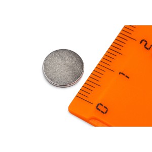 Неодимовый магнит диск 10х1 мм, N45