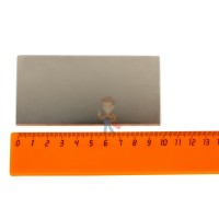 Магнитная застежка 18х2 мм с ПВХ - Неодимовый магнит прямоугольник 100х50х10 мм
