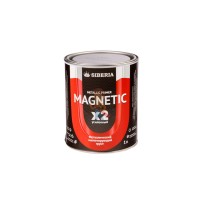 Магнитная краска MagPaint 5 литров, на 10 м² - Магнитная краска Siberia 1 литр, на 2 м²